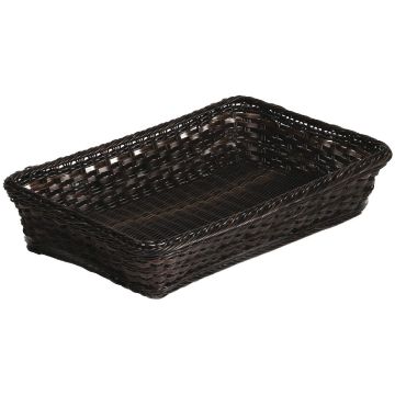 APS Polyratten Basket Broiwn GN 1/1 100mm GC941