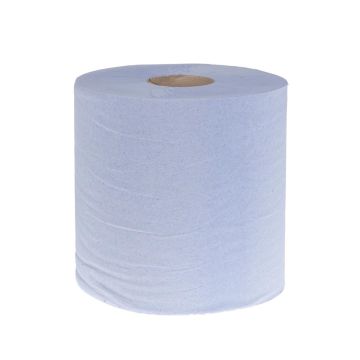 Jantex Blue Centrefeed Rolls 1-Ply (Pack of 6) GD833