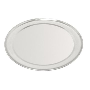 Vogue Aluminium Pizza Tray Wide Rim 8in GE196