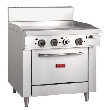 Thor 36in Freestanding Oven Range With Griddle Natural Gas GE544-N