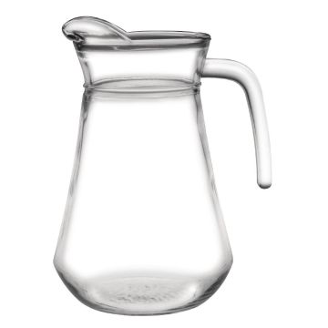 Olympia (Pack of 6) Glass Jugs 1Ltr GF923