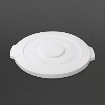 Vogue Polypropylene Round Container Bin Lid Large GG796