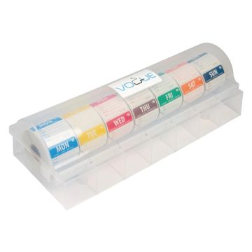 Dissolvable Colour Coded Food Labels with 2" Dispenser GH475
