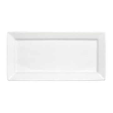 Olympia (Pack of 4) Whiteware Rectangular Platters 360 x 180mm GH635