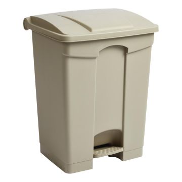 Jantex Step On Bin Beige 65Ltr GH638
