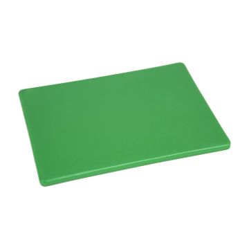 Hygiplas Low Density Chopping Board 305x229x12mm Green GH793