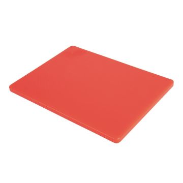 Hygiplas Low Density Chopping Board 305x229x12mm Red GH794