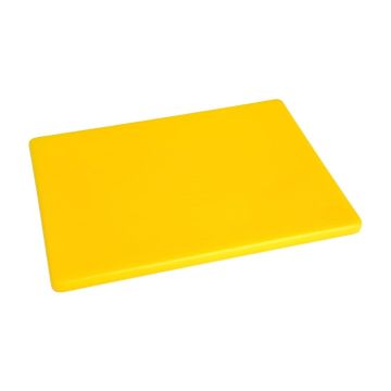 Hygiplas Low Density Chopping Board 305x229x12mm Yellow GH796