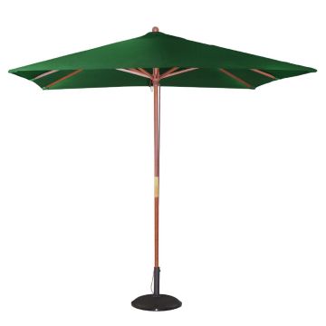 Bolero Square Outdoor Umbrella 2.5m Green GH989