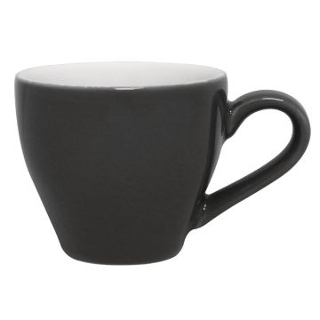 Olympia (Pack of 12) Cafe Espresso Cups 100ml Charcoal GK072