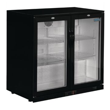 Polar G-Series Back Bar Cooler with Hinged Doors 198Ltr GL012-A