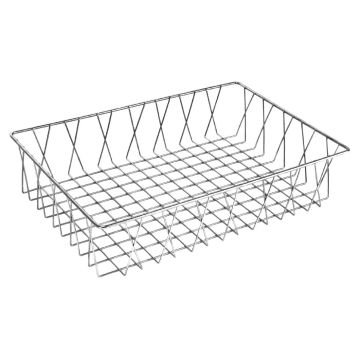 Olympia St/St Wire Display Basket 450 x 300 x 100mm GM223