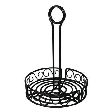 Olympia Wire Condiment Holder Black GM245