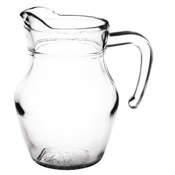 Olympia (Pack of 6) Glass Jug 0.5Ltr GM575