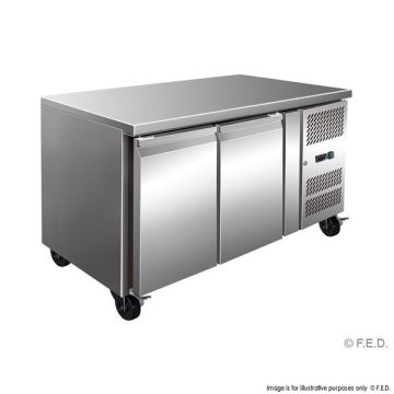 GN2100BT Tropicalised 2 Door Gastronorm Bench Freezer