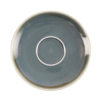 Olympia Kiln (Pack of 6) Cappuccino Saucer Ocean 140mm GP347