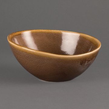 Olympia Kiln (Pack of 6) Bowl Bark 165mm GP467