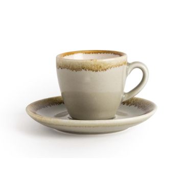 Olympia Kiln (Pack of 6) Espresso Saucer Moss GP477