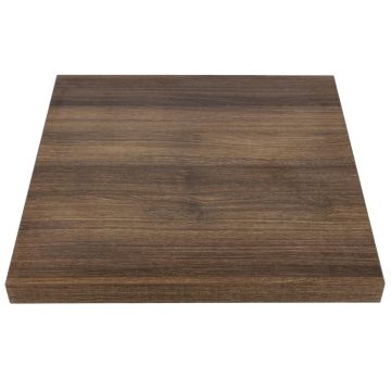 Bolero Square Table Top Rustic Oak 600mm GR324