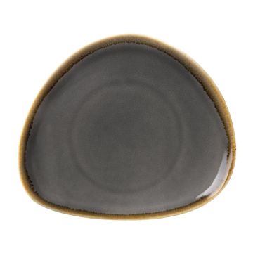 Olympia Kiln Triangular Plate Smoke 280mm (Pack of 4) HC385