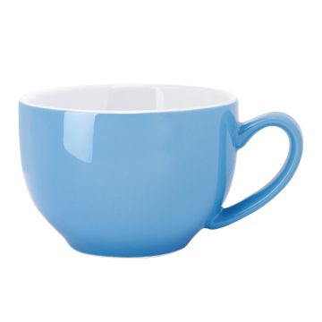 Olympia Cafe Cappuccino Cup Blue 340ml (Pack of 12) HC404