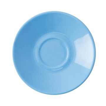 Olympia Cafe Espresso Saucers Blue (Pack of 12) HC406