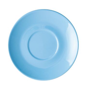 Olympia Cafe Saucer Blue 158mm (Pack of 12) HC407