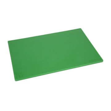 Hygiplas Antibacterial Low Density Chopping Board 450x300x10mm Green HC858