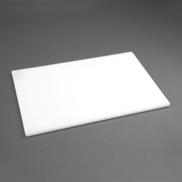 Hygiplas Antibacterial Low Density Chopping Board 450x300x10mm White HC860