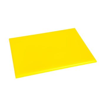 Hygiplas High Density Chopping Board 305x229x12mm Yellow HC868