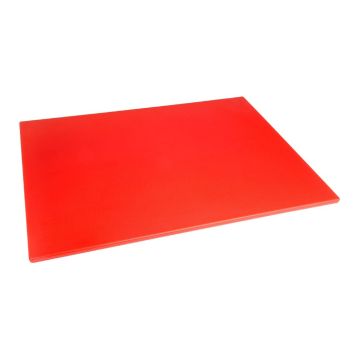 Hygiplas Low Density Chopping Board 600x450x10mm Red HC877