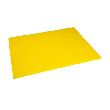 Hygiplas Low Density Chopping Board 600x450x10mm Yellow HC883