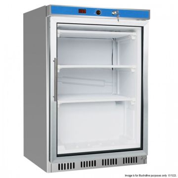 Fed Display Bar Fridge With Glass Door HR200G S/S