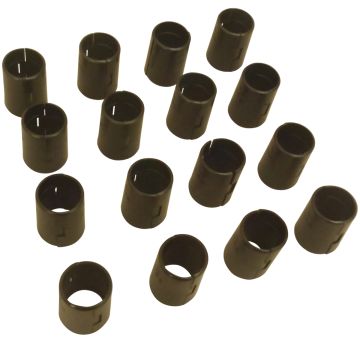 16 Pcs Plastic Clip On Wire Shelf Bracket Easy Hinges Wireshelf Spare Parts