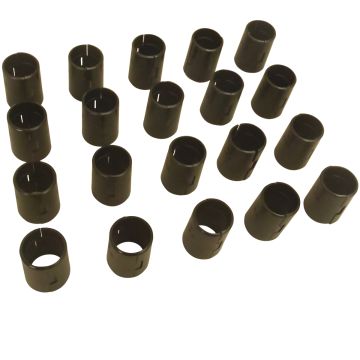 20 Pcs Plastic Clip On Wire Shelf Bracket Easy Hinges Wireshelf Spare Parts