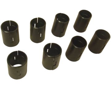 8 Pcs Plastic Clip On Wire Shelf Bracket Easy Hinges Wireshelf Spare Parts