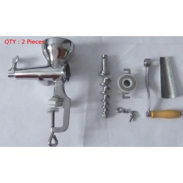 2X Brand New High Quality Manual Stainless Steel Wheat Grass Juice Extractor