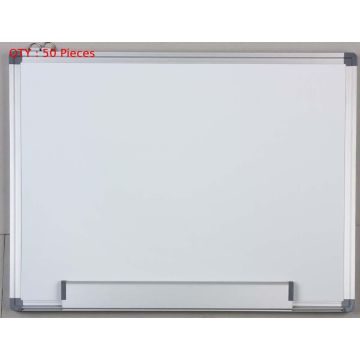 50X Brand New 900X1800mm Single Side Aluminum Frame Magnetic Drywipe Whiteboard
