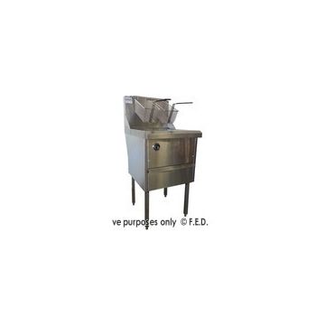 Gas Fish And Chips Fryer Single Fryer - WFS-1/22