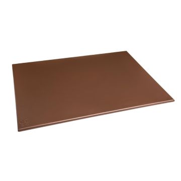 Hygiplas High Density Chopping Board 600x450x12mm Brown J005
