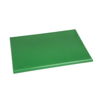 Hygiplas Extra Thick High Density Chopping Board 450x300x20mm Green J037