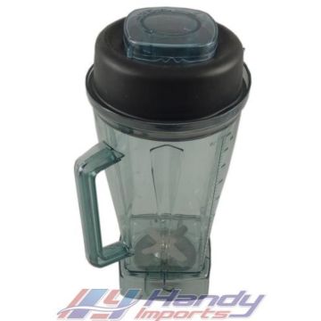 New Jug W/ Lid For 2L Dual Commercial Bar Drink Blender Grinder Ice Crusher