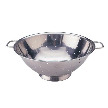 Vogue Stainless Steel Colander 12" K348
