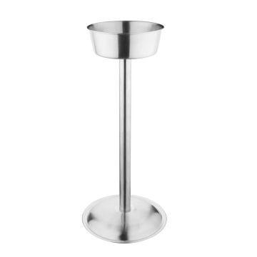 Olympia Brushed Stainless Steel Wine & Champagne Bucket Stand K407