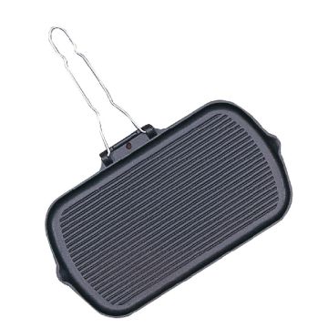 Vogue Cast Iron Grill Pan K417