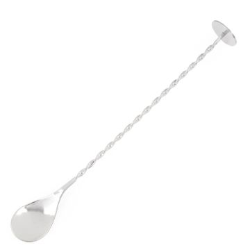 Olympia Twisted Bar Spoon with Disc End K474