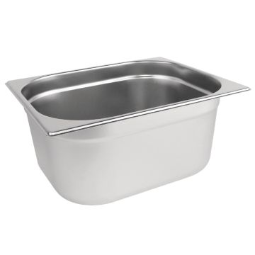 Vogue Stainless Steel 1/2 Gastronorm Pan 100mm DN710