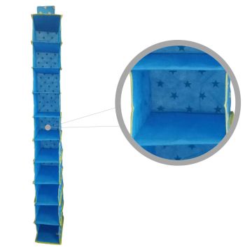 Brand Newhanging 10 Layer Shoe Organiser Storage Wardrobe Clothes Bag Hanger