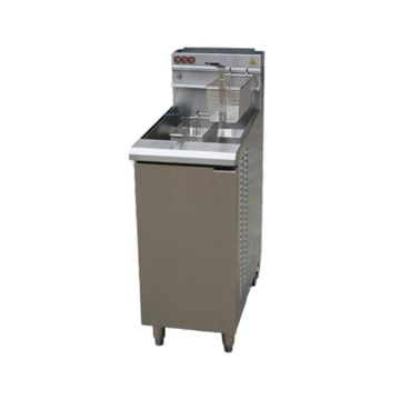 Lkk:Lkk Single Tank Gas Fryer - LKKGF4