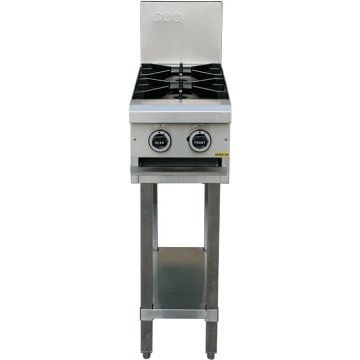Lkk:2 Gas Open Burners With Legs - LKKOB2D